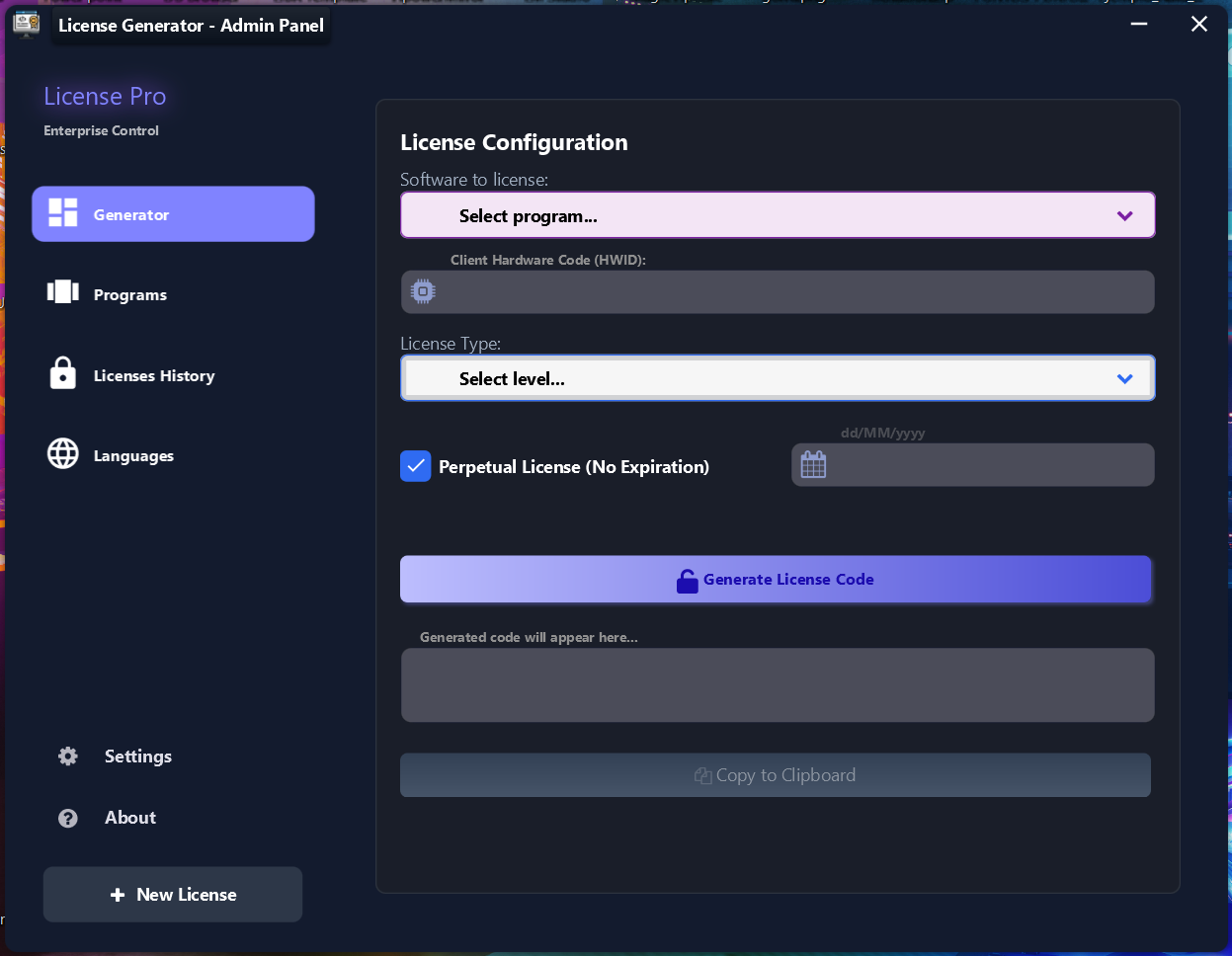 Licensr Pro Generator